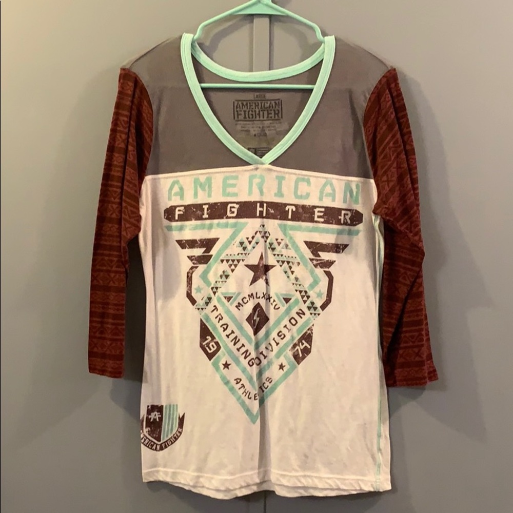 American fighter v- neck